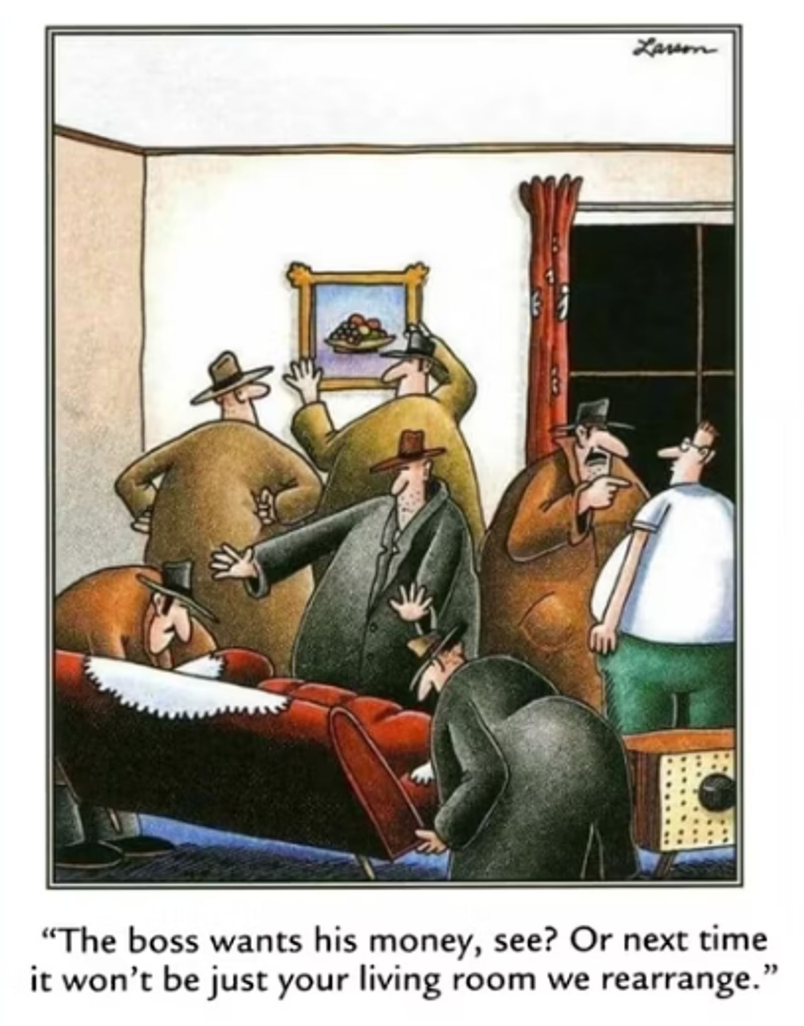 10 Funniest Far Side Comics About the Mafia