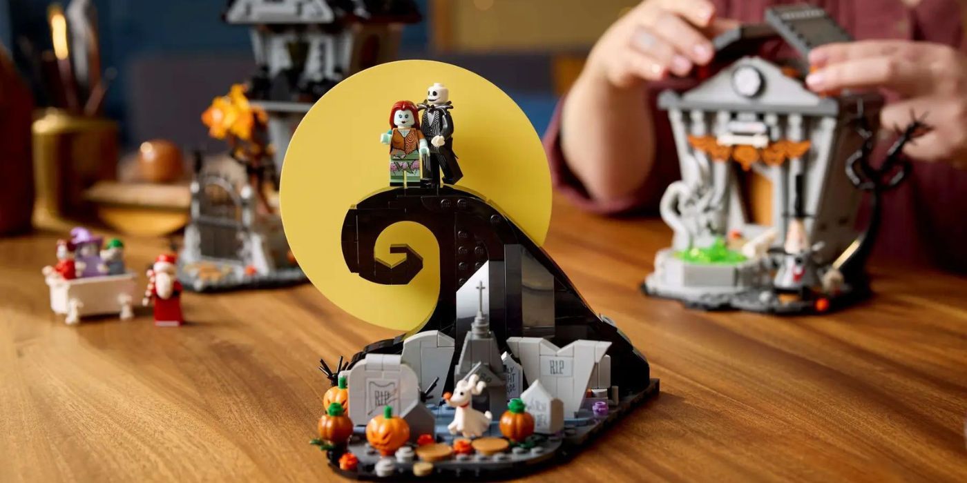 LEGO Unveils Spooky Set for Tim Burton's The Nightmare Before Christmas Ahead of Beetlejuice Sequel Premiere