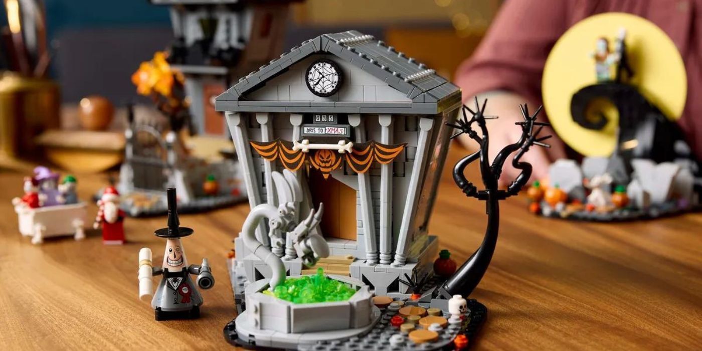 LEGO Unveils Spooky Set for Tim Burton's The Nightmare Before Christmas Ahead of Beetlejuice Sequel Premiere