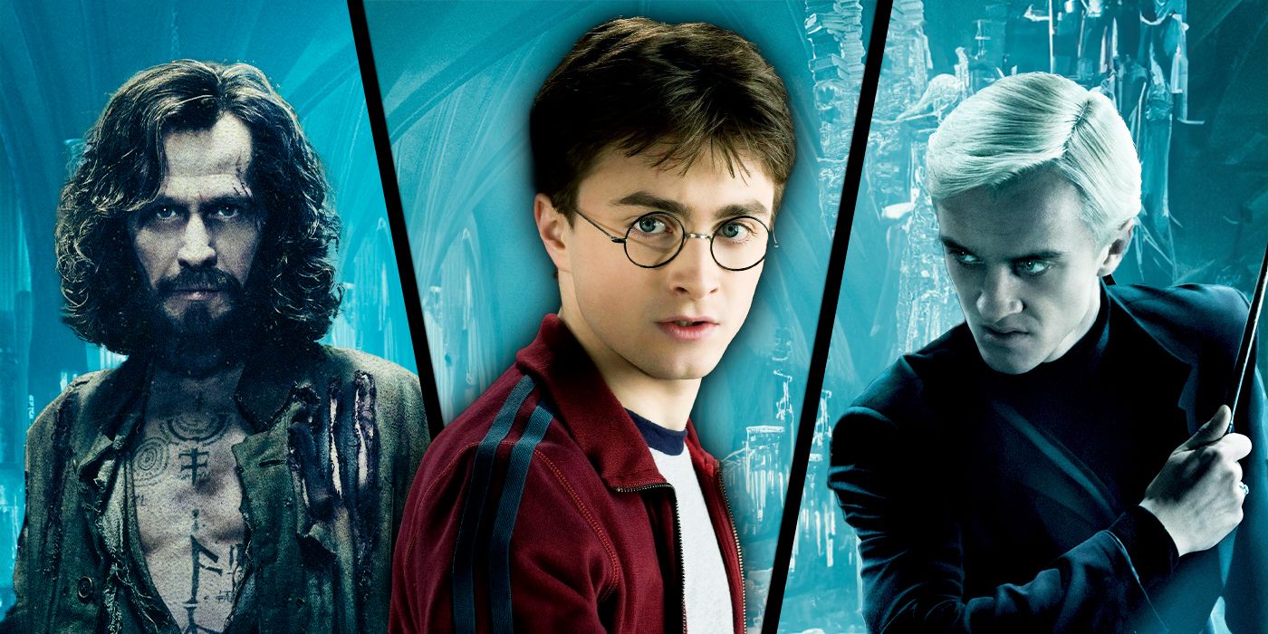 Sirius, Harry and Malfoy