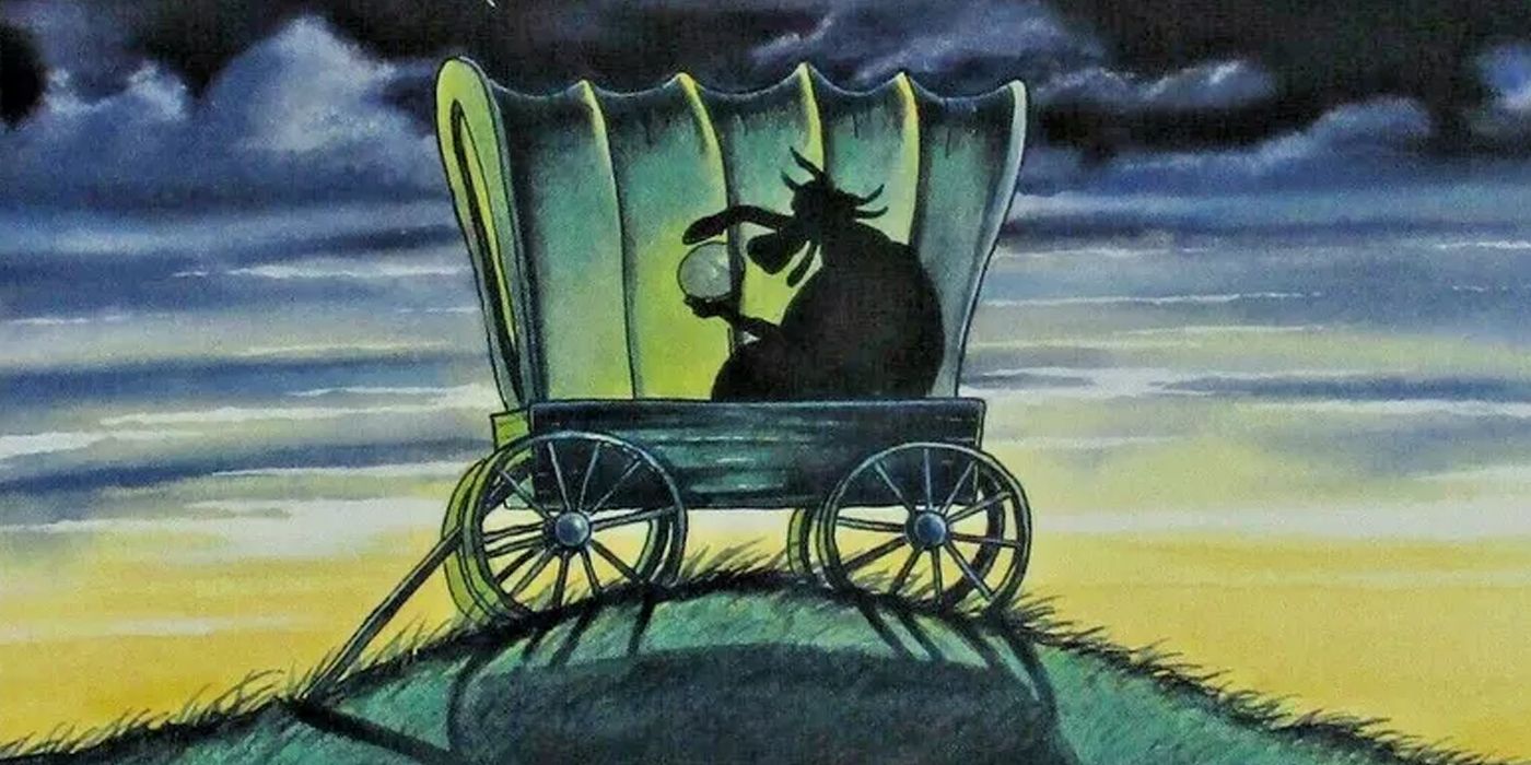 The back cover image from The Curse of Madame C by Gary Larson