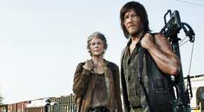 Daryl Dixon and Carol Peletier in The Walking Dead Season 5