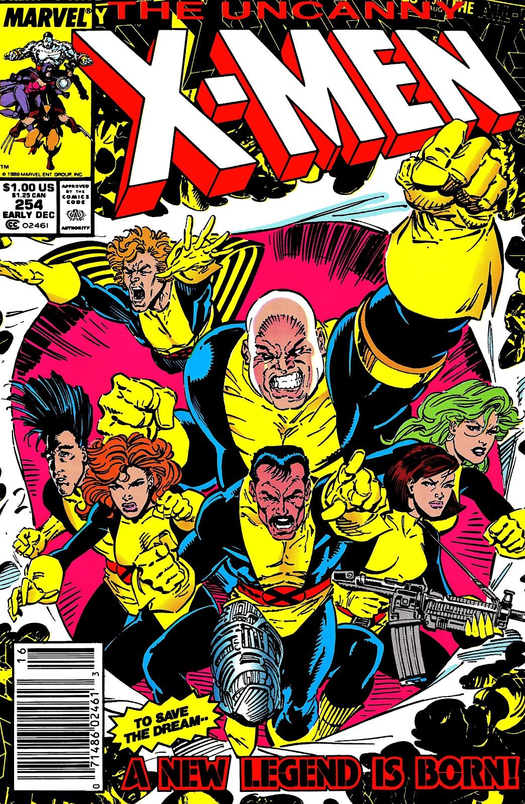 The X-Men Love to Break Through a Hole in the Cover