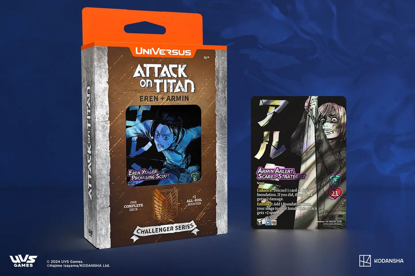 Attack On Titan Joins the UniVersus CCG and It's Glorious