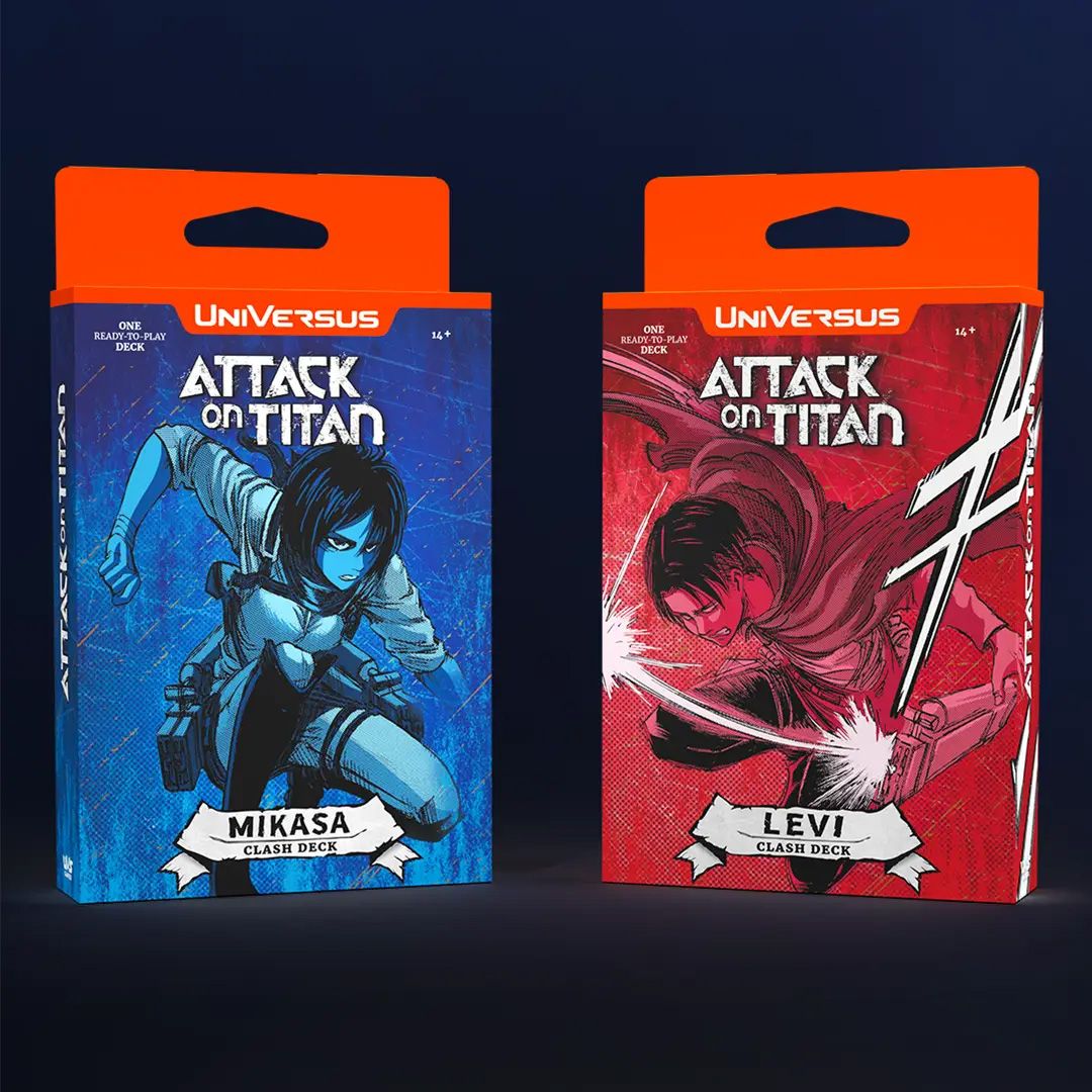 Attack On Titan Joins the UniVersus CCG and It's Glorious