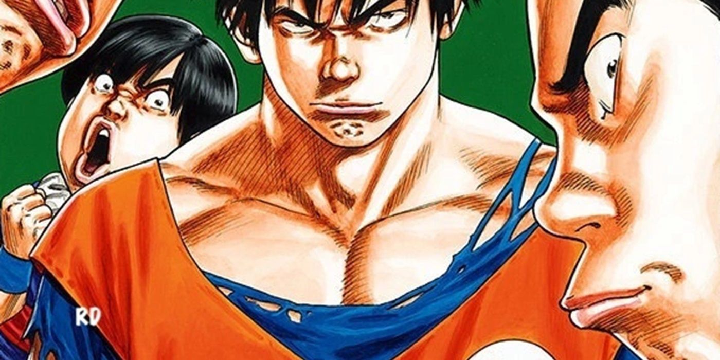 New Dragon Ball Anniversary Art Gives Goku, Gohan & More Delinquent-Style Makeovers