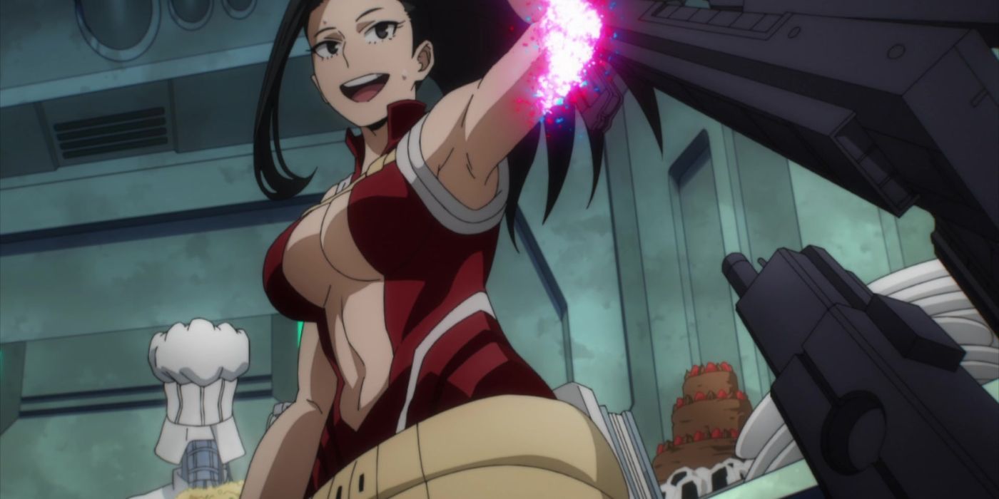 Guía de personajes de Momo Yaoyorozu de MHA