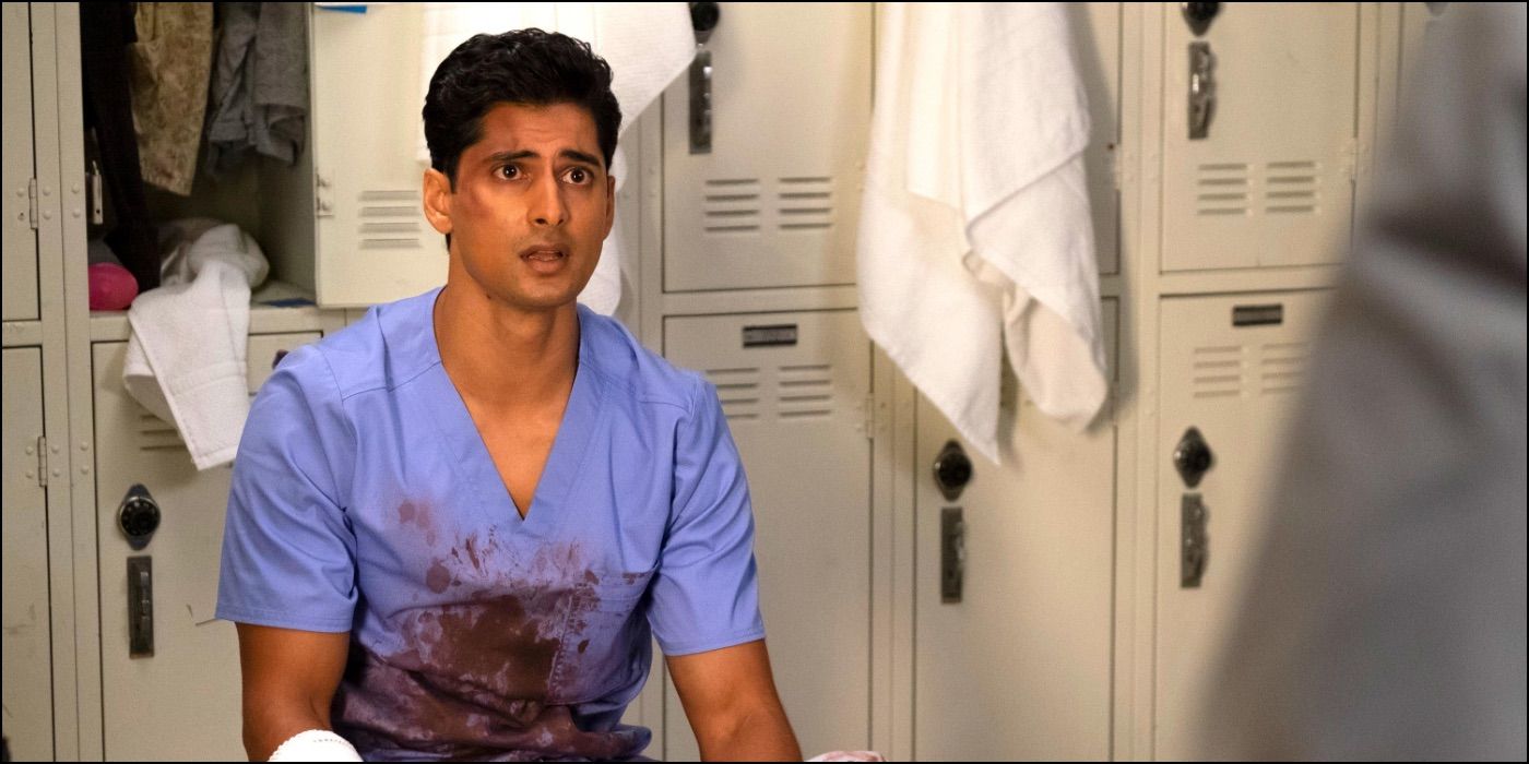 Vikram Roy covered in blood