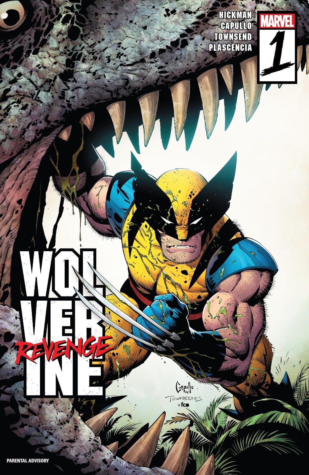 The cover of Wolverine: Revenge #1