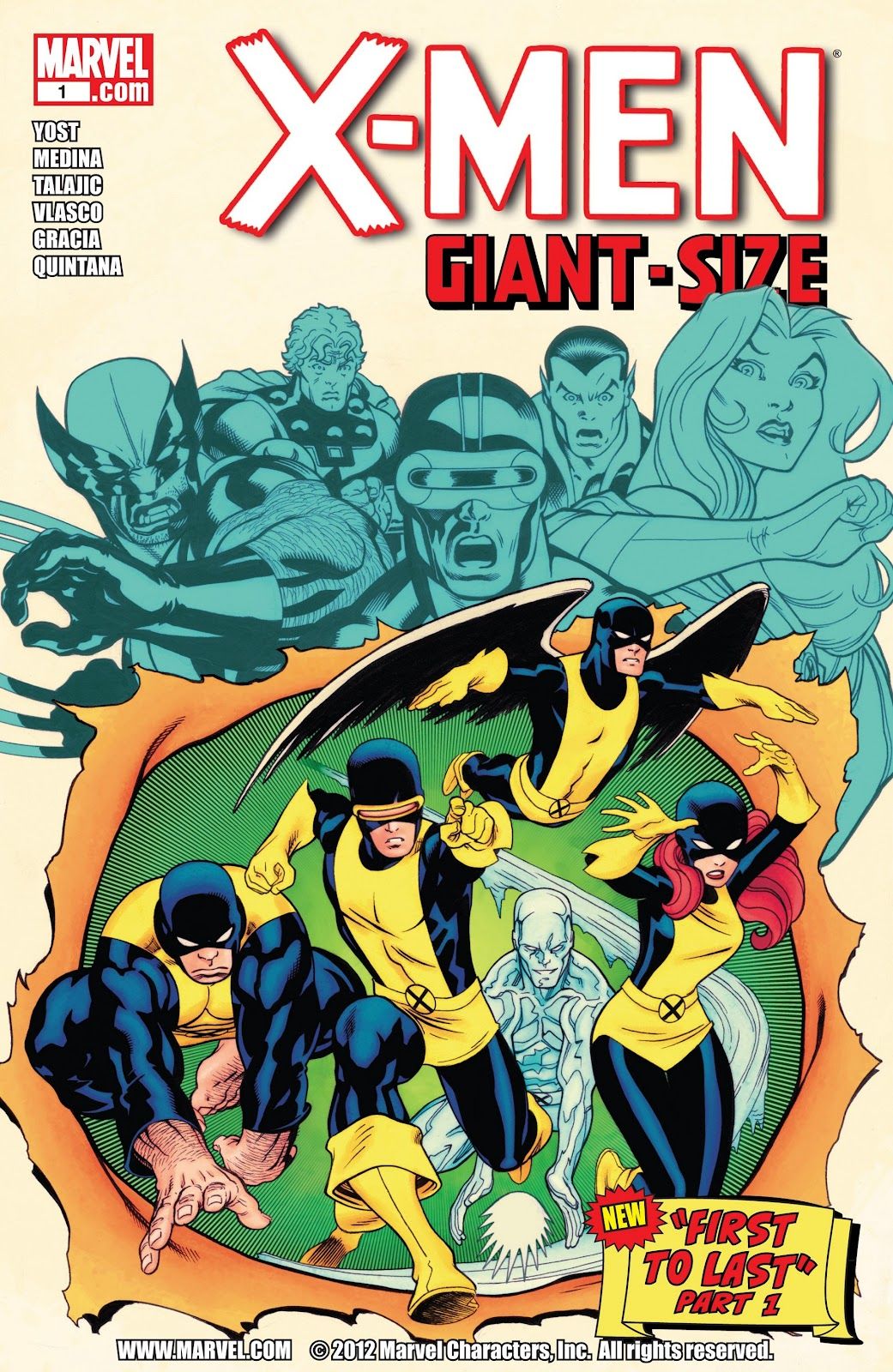 The X-Men Love to Break Through a Hole in the Cover