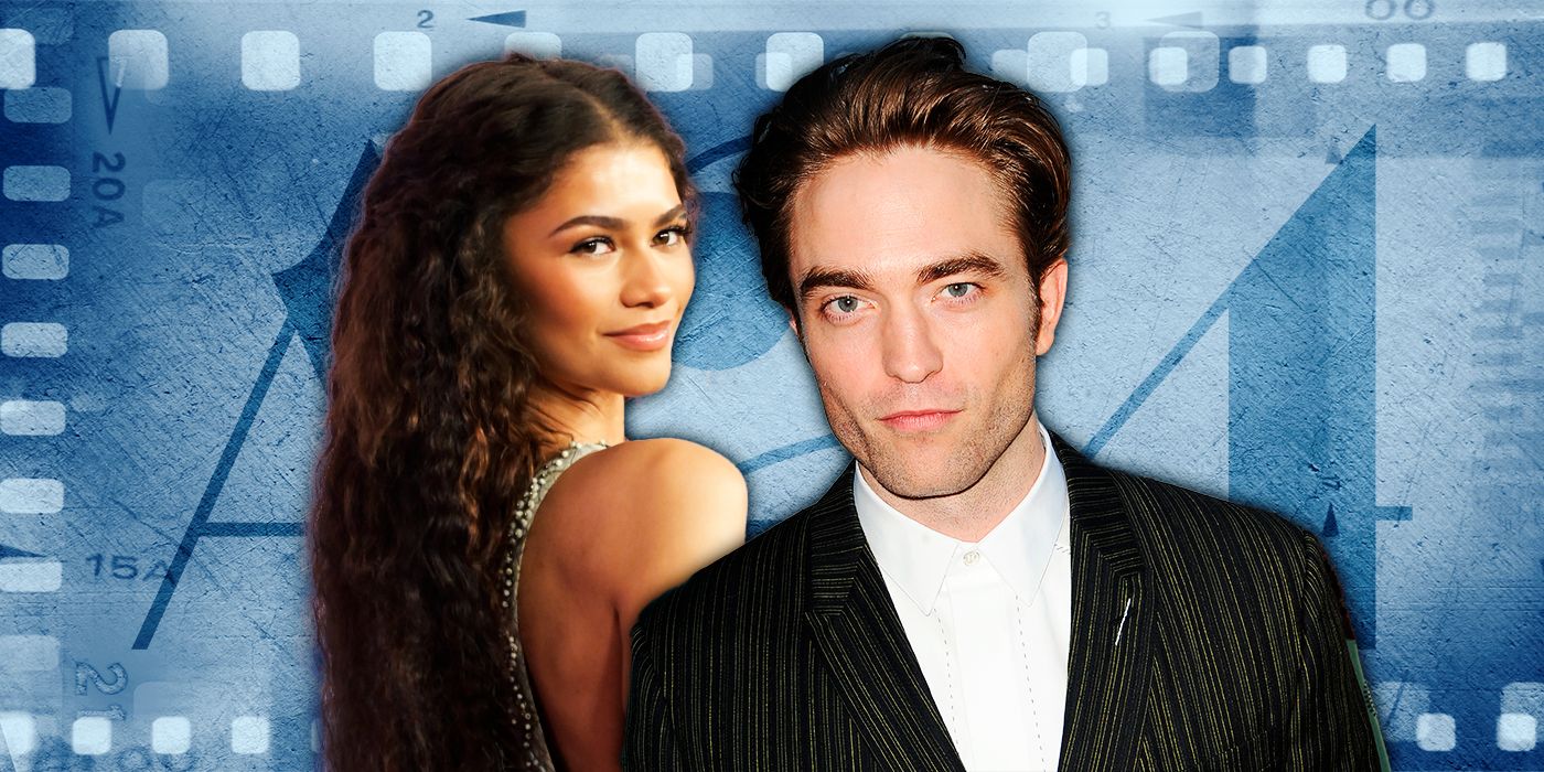 Zendaya and Robert Pattinson 