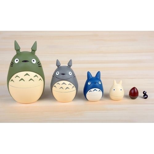 Studio Ghibli relanza su set oficial de muñecas Matryoshka Mi vecino Totoro