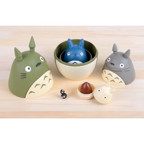 Studio Ghibli relanza su set oficial de muñecas Matryoshka Mi vecino Totoro