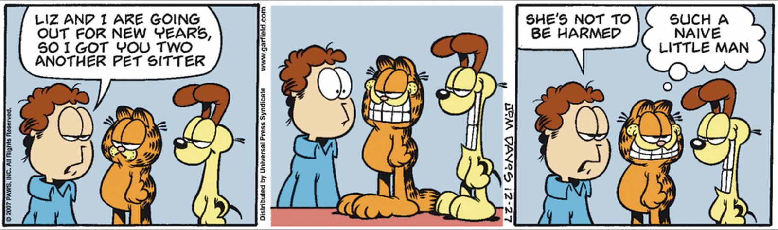 Las 10 tiras cómicas de Garfield más espeluznantes, clasificadas