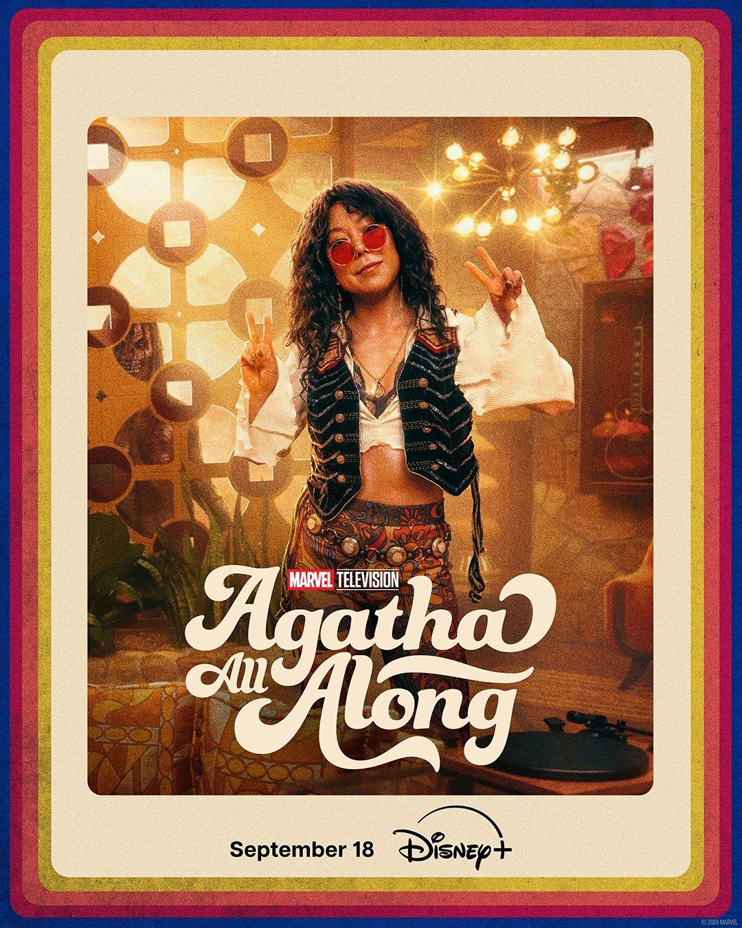 Agatha All Along presenta carteles de personajes retro para estrellas nuevas y recurrentes de MCU