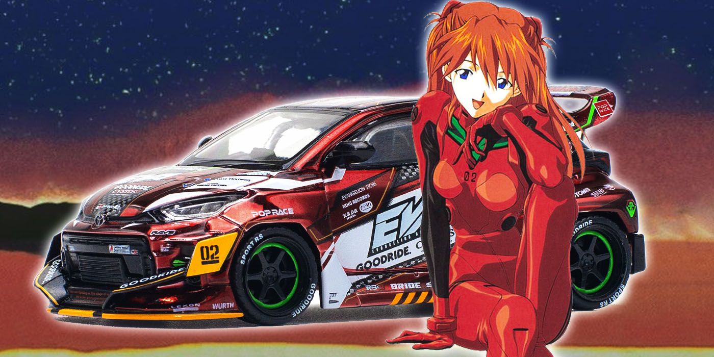 Evangelion синхронизируется с Toyota для выпуска новой модели автомобиля, отлитой под давлением