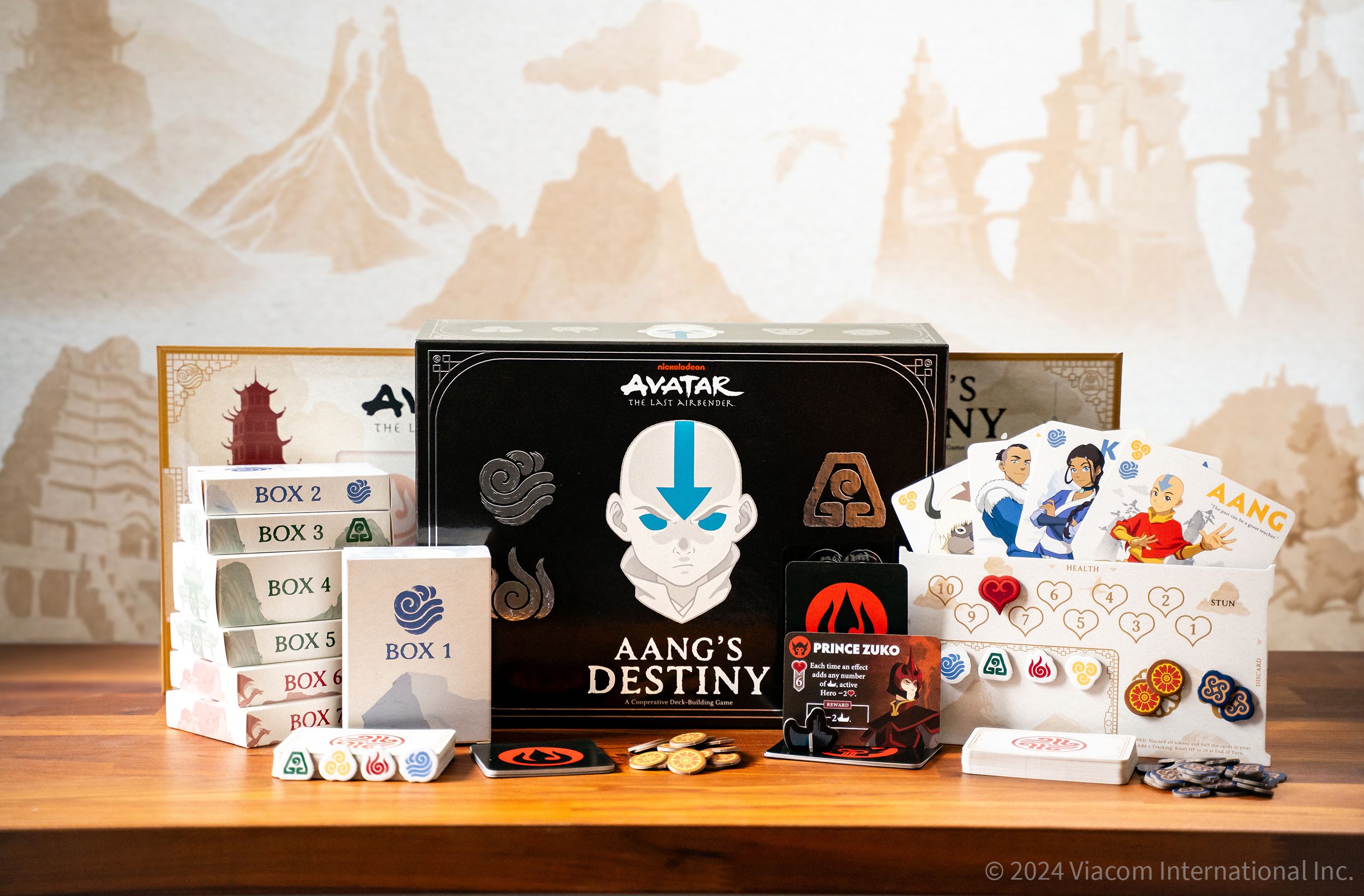 Avatar: The Last Airbender El juego de mesa Destiny de Aang se lanza en EE. UU.