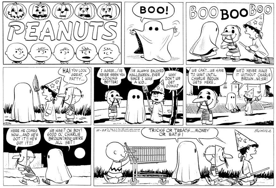 10 Best Peanuts Halloween Comic Strips, Ranked