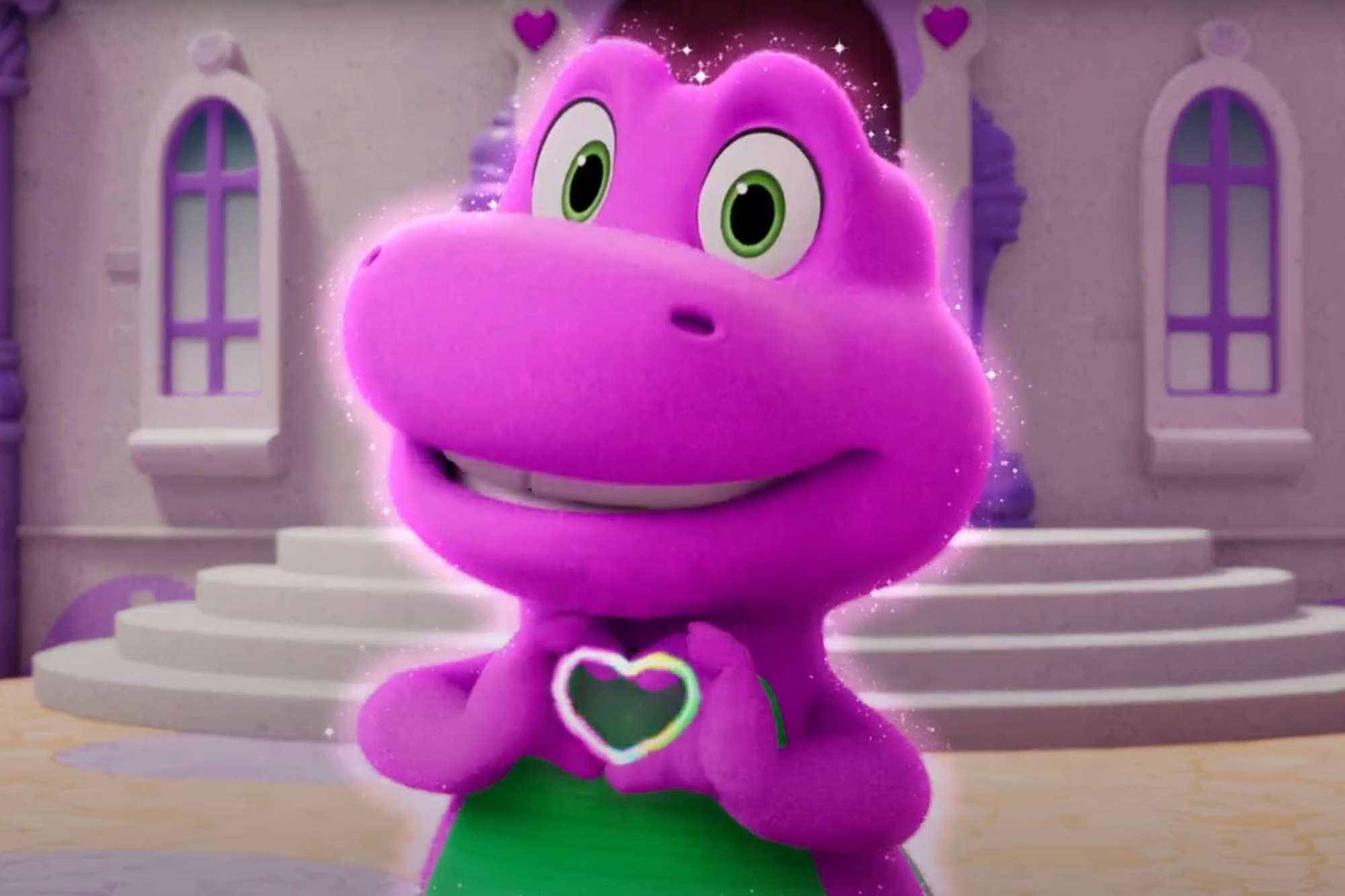 El actor de trap dará voz a Barney en 'Modern Revival' en Max, se lanza el tráiler