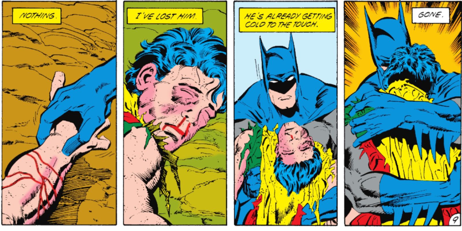 La muerte de Jason Todd siempre fue culpa de Batman