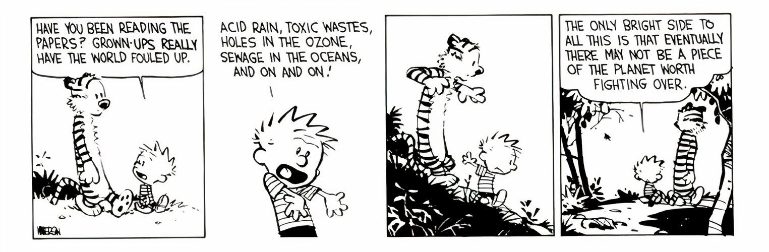 10 Best Calvin and Hobbes Comics About the Environment, Ranked