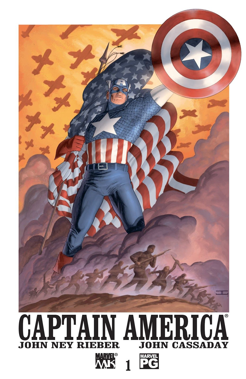 The cover or Captain America #1