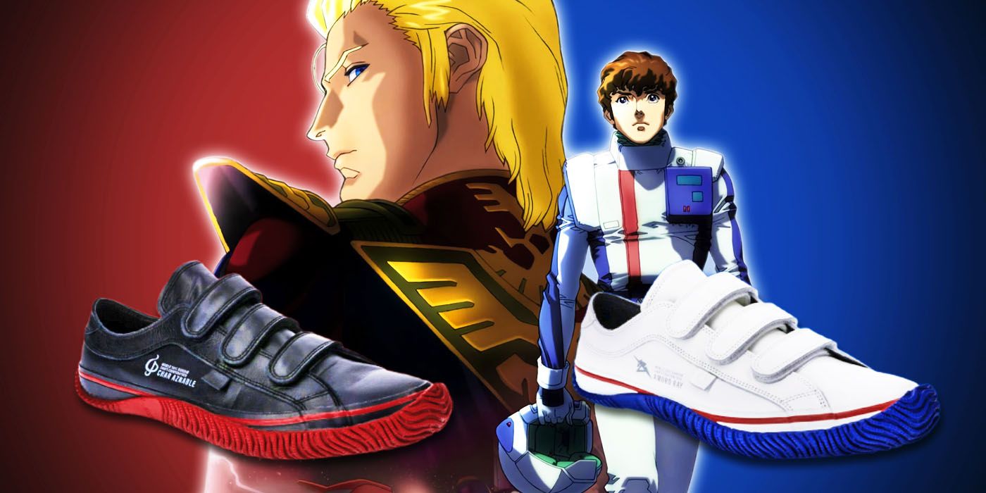 Mobile Suit Gundam Fans Can Armor Up With Char's Counterattack Sneakers