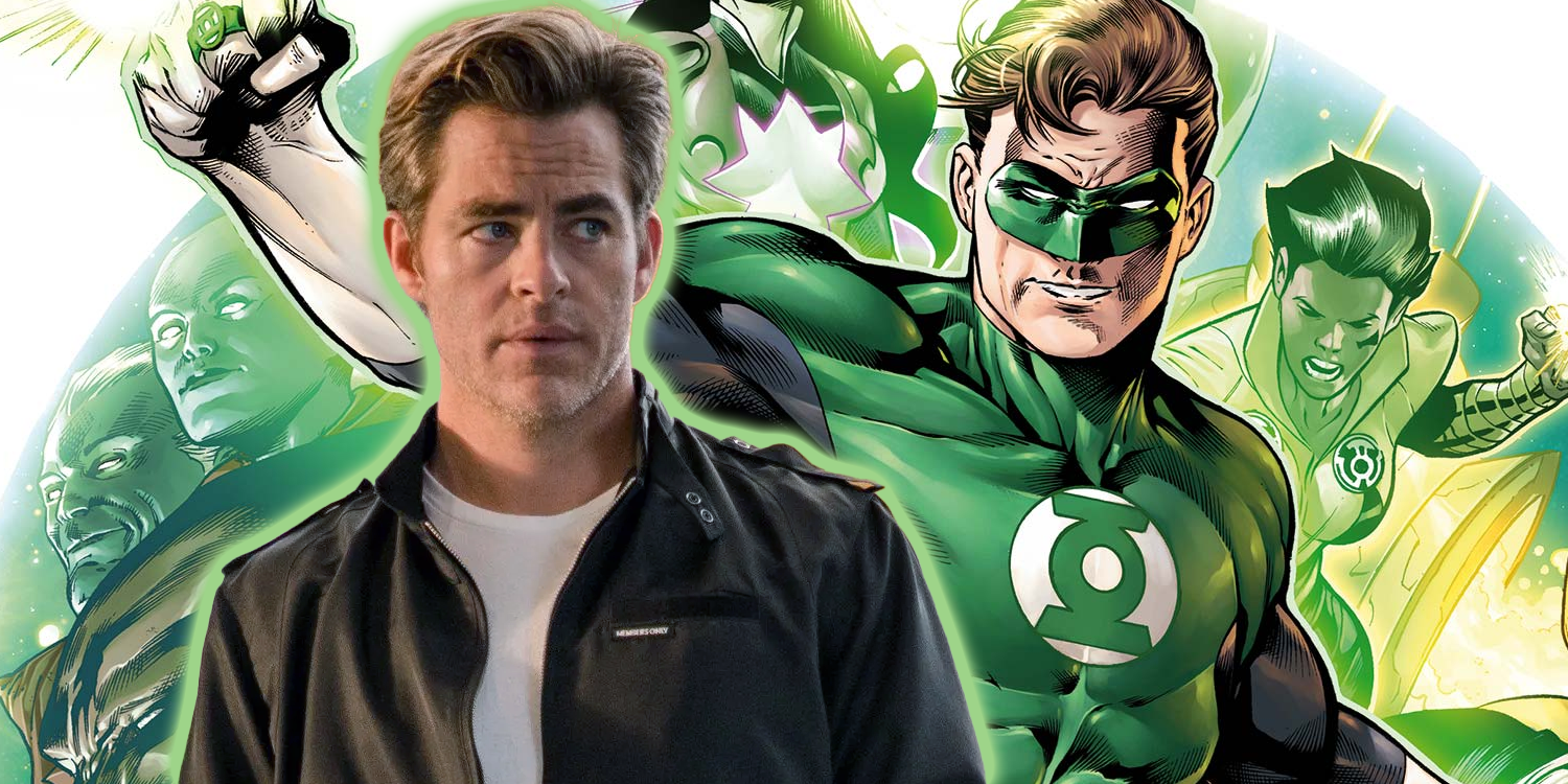 Fan Art de DCU defiende a Chris Pine como Green Lantern