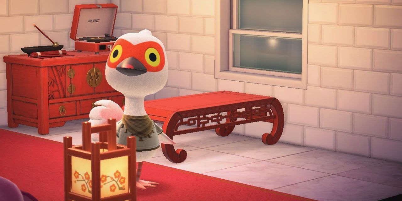 Cranston, o avestruz em Animal Crossing