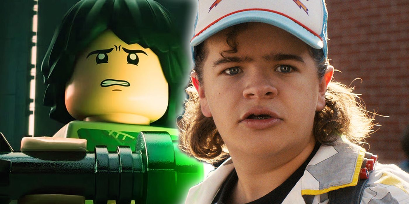 Dustin from Stranger Things and Sig from LEGO Star Wars Rebuild the Galaxy