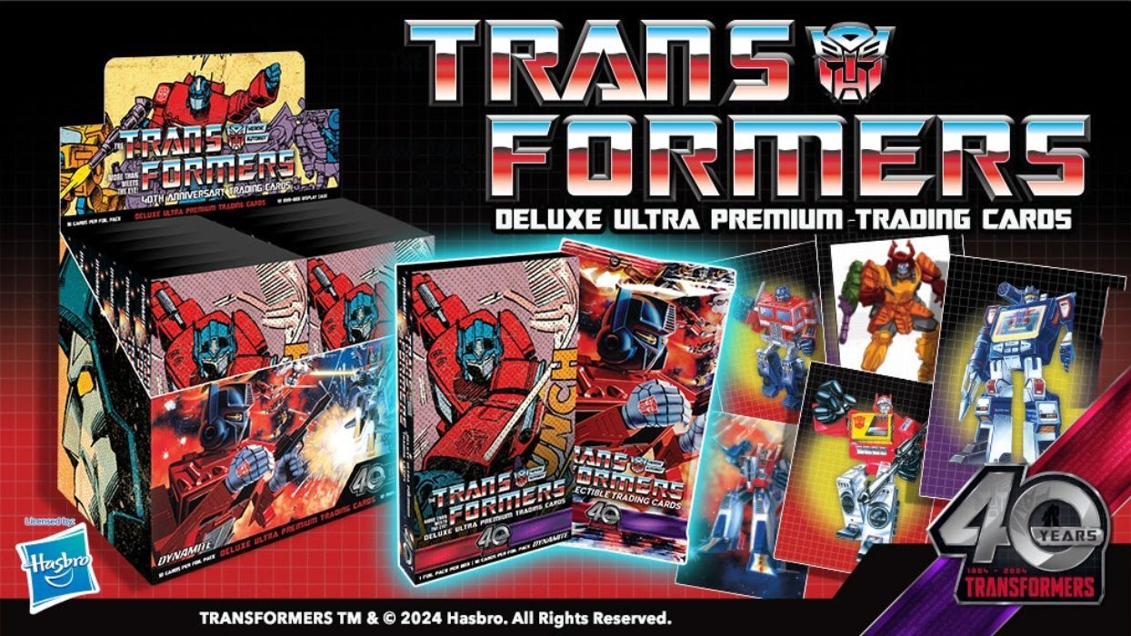 Transformers obtiene coleccionables de tarjetas coleccionables del 40 aniversario protagonizados por G1 Autobots y Decepticons