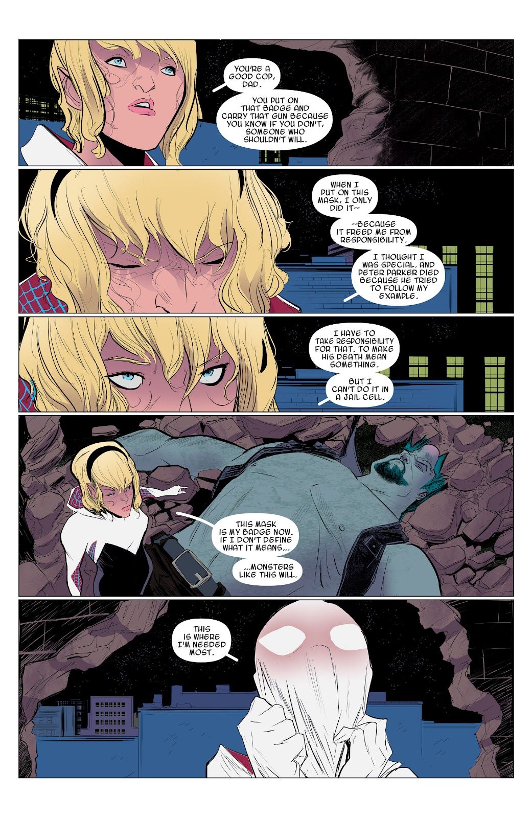 Hace diez años, Spider-Gwen debutó por primera vez