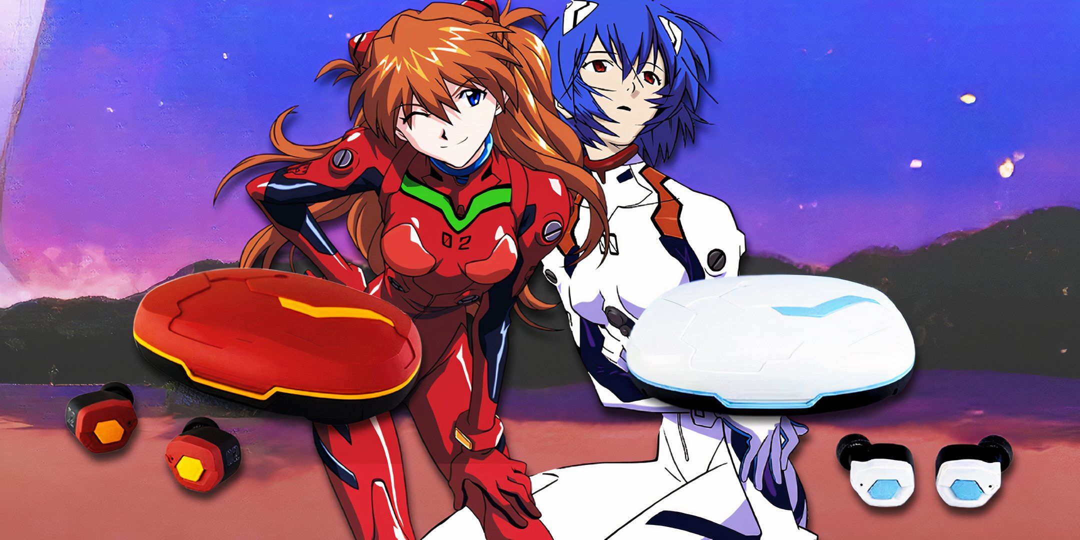 Los auriculares inalámbricos de la tienda oficial de Evangelion son operados por Maya Ibuki para pilotos de EVA en todo el mundo