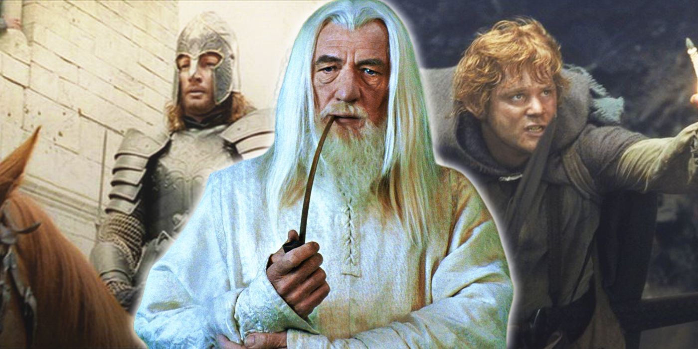 Faramir, Gandalf, and Sam