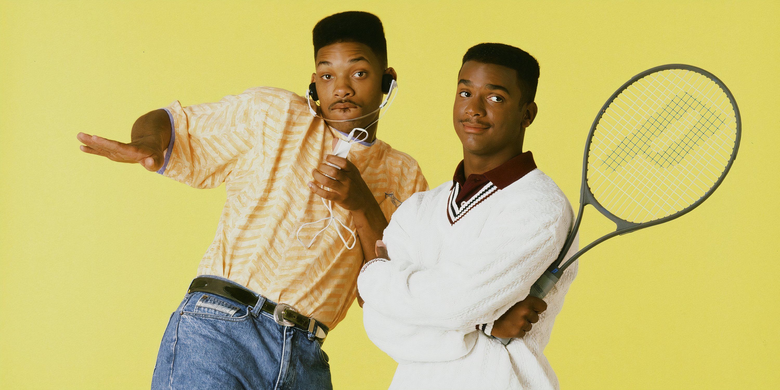 Will Smith and Carlton Banks hang out in Fresh Prince of Bel-Air