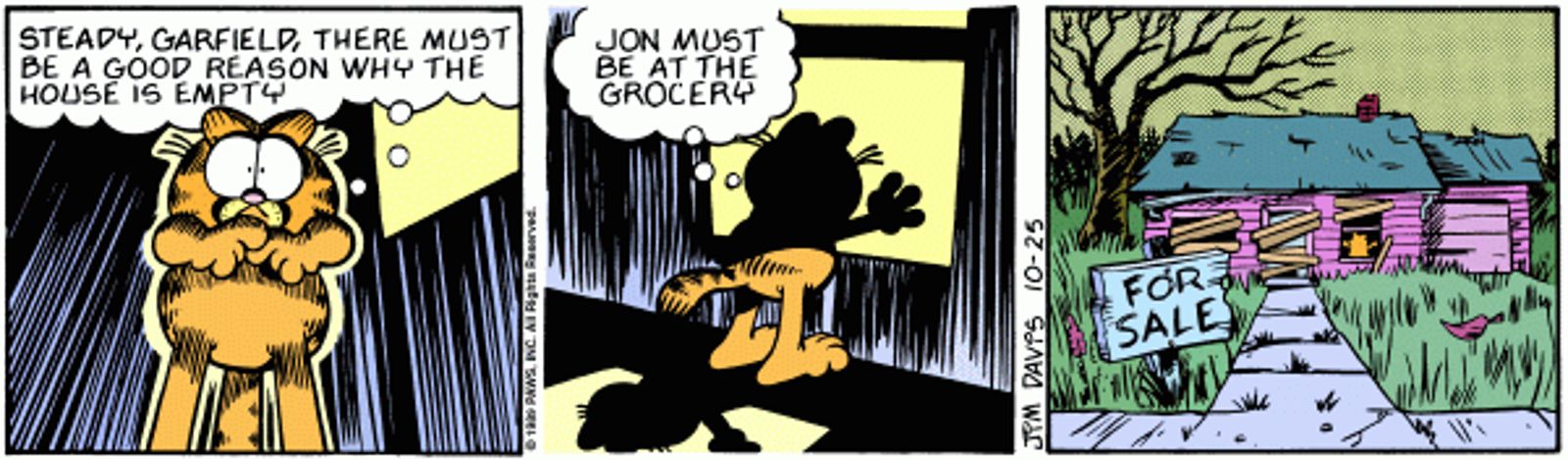 10 Creepiest Garfield Comic Strips, Ranked