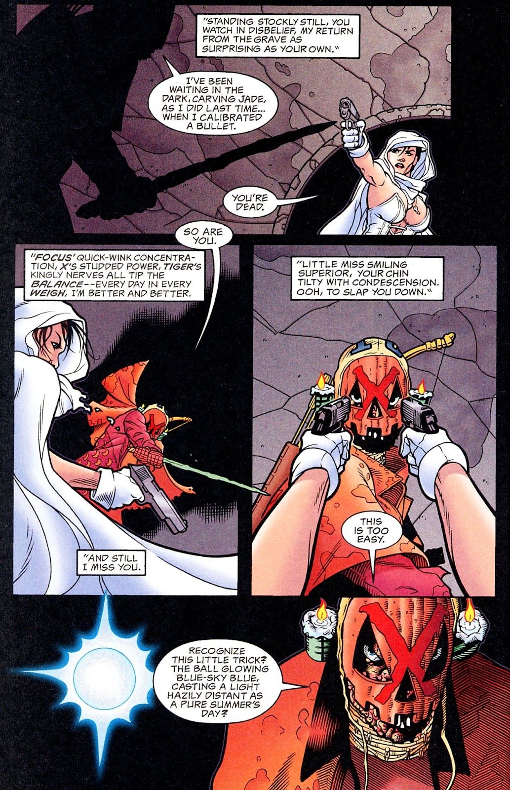 A John Cassaday drawn issue of Ghosts