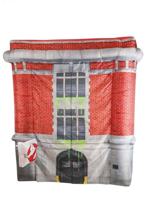 thumbnail image 2 of Ghostbusters Firehouse Building Front For G Scale Trains - LED Light Up, Pre-Built ECTO-1 Decoration 2 of 6