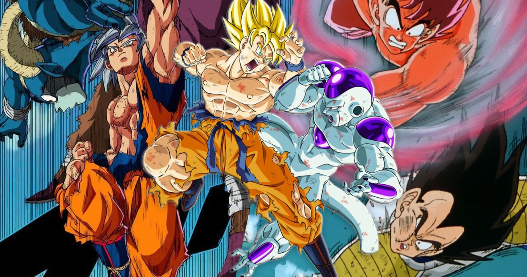 Las peleas de Goku más impresionantes en Dragon Ball, DBZ y Super Clasificado