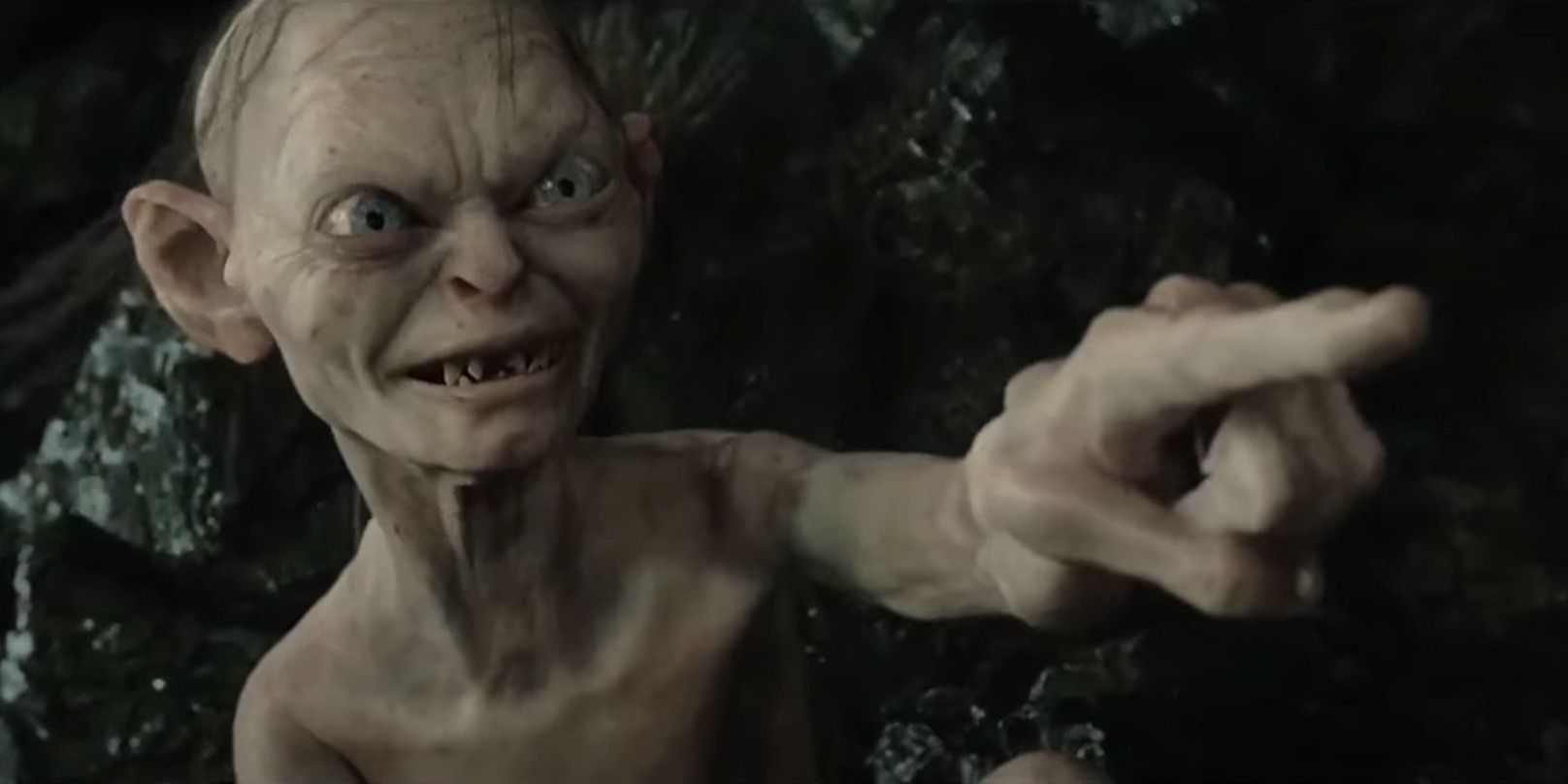 The Lord of the Rings Films Invented One of Gollum's Sneakiest Moments