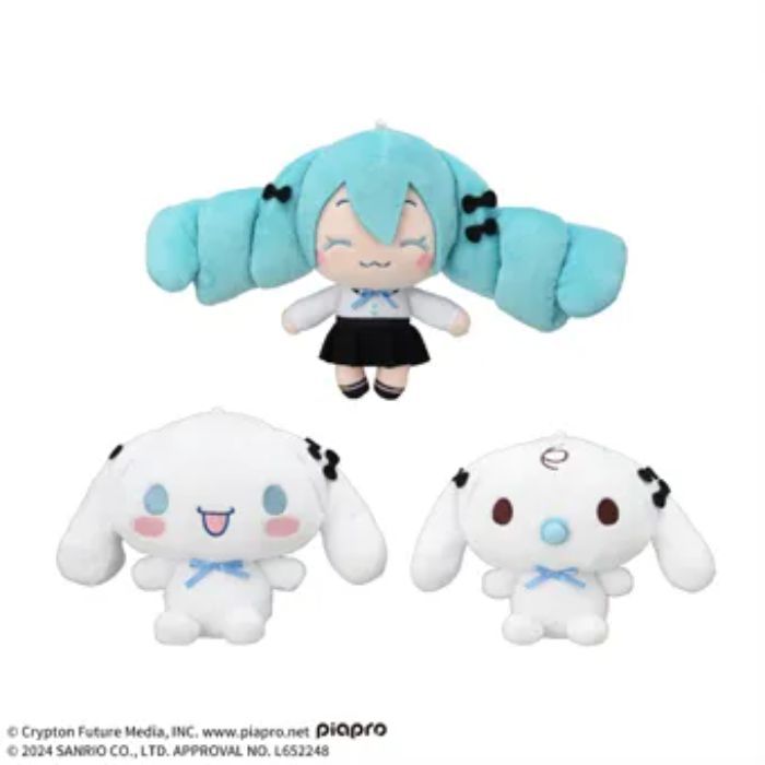 Новый совместный проект Cinnamoroll и Hatsune Miku смешал Sanrio Hello Kitty с вокалоидом