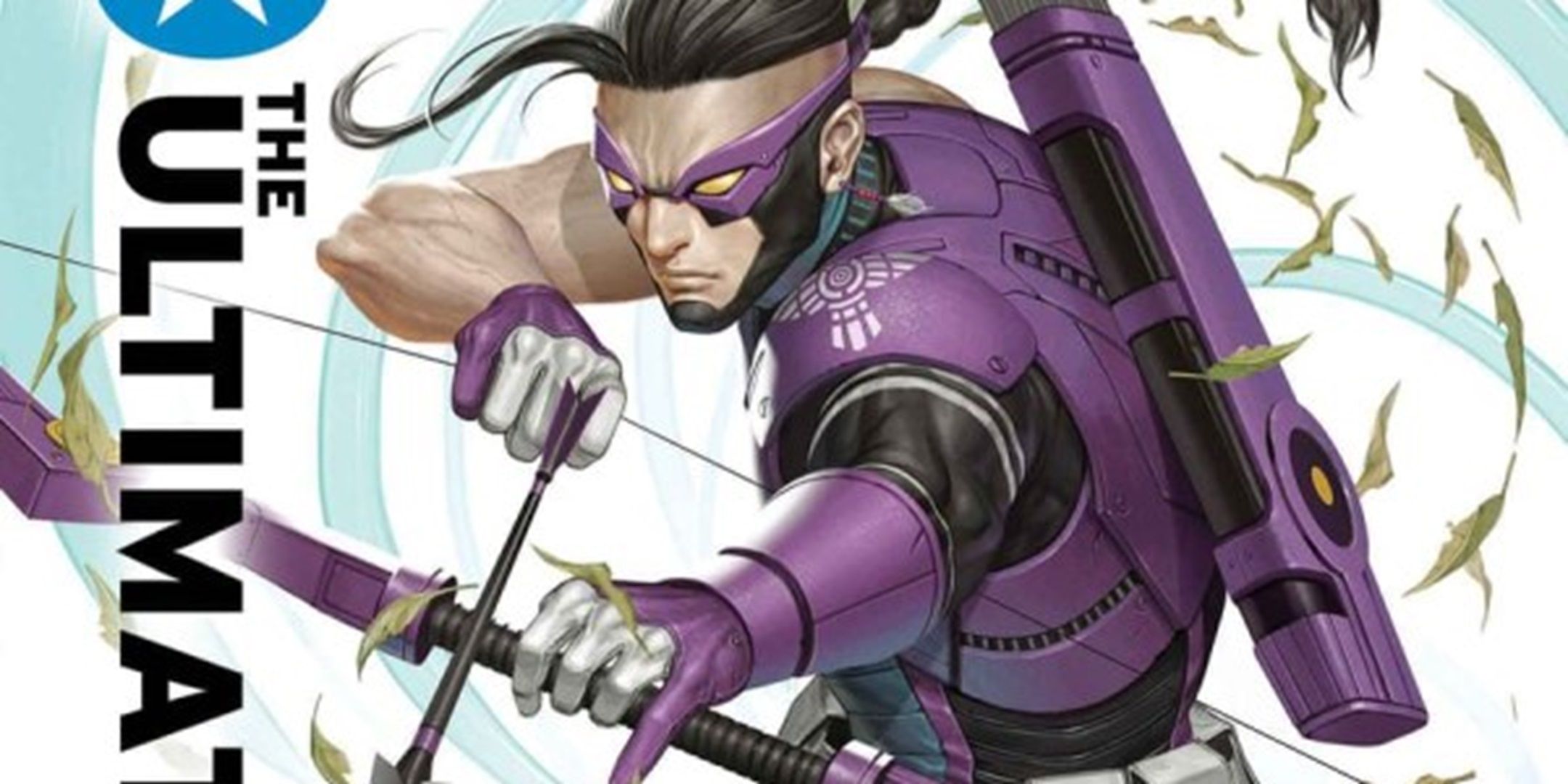 O Ultimate Hawkeye aponta sua flecha