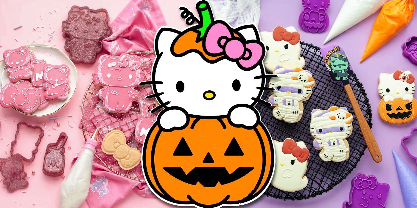 Hello Kitty смешала ужасы и каваи для выпуска марок печенья на годовщину и Хэллоуин