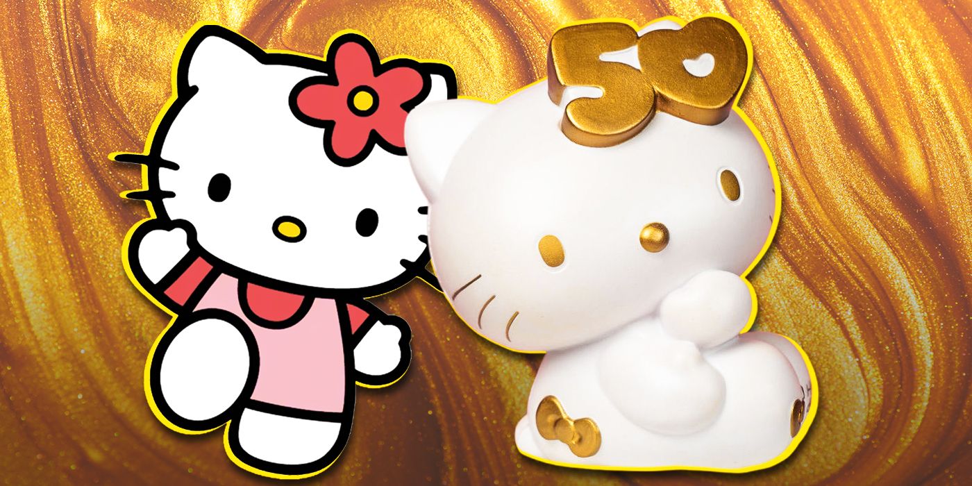 Sanrio представляет свою мягкую игрушку, посвященную 50-летию Hello Kitty, как новый коллекционный предмет ограниченного выпуска