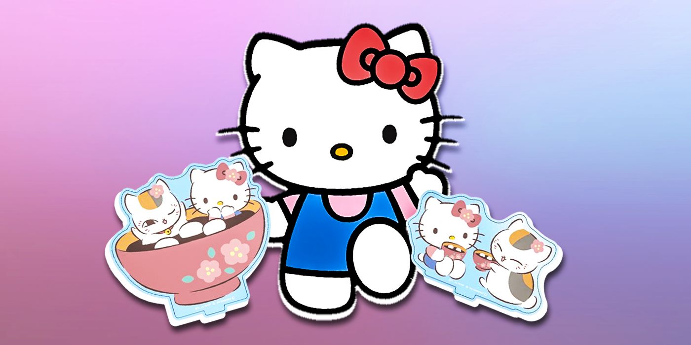 Hello Kitty и Нацумэ Юджинчоу объединяются для создания идеального кроссовера Sanrio