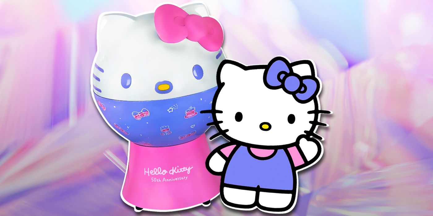 Sanrio U.S. Releases Hello Kitty 50th-Anniversary Popcorn Maker