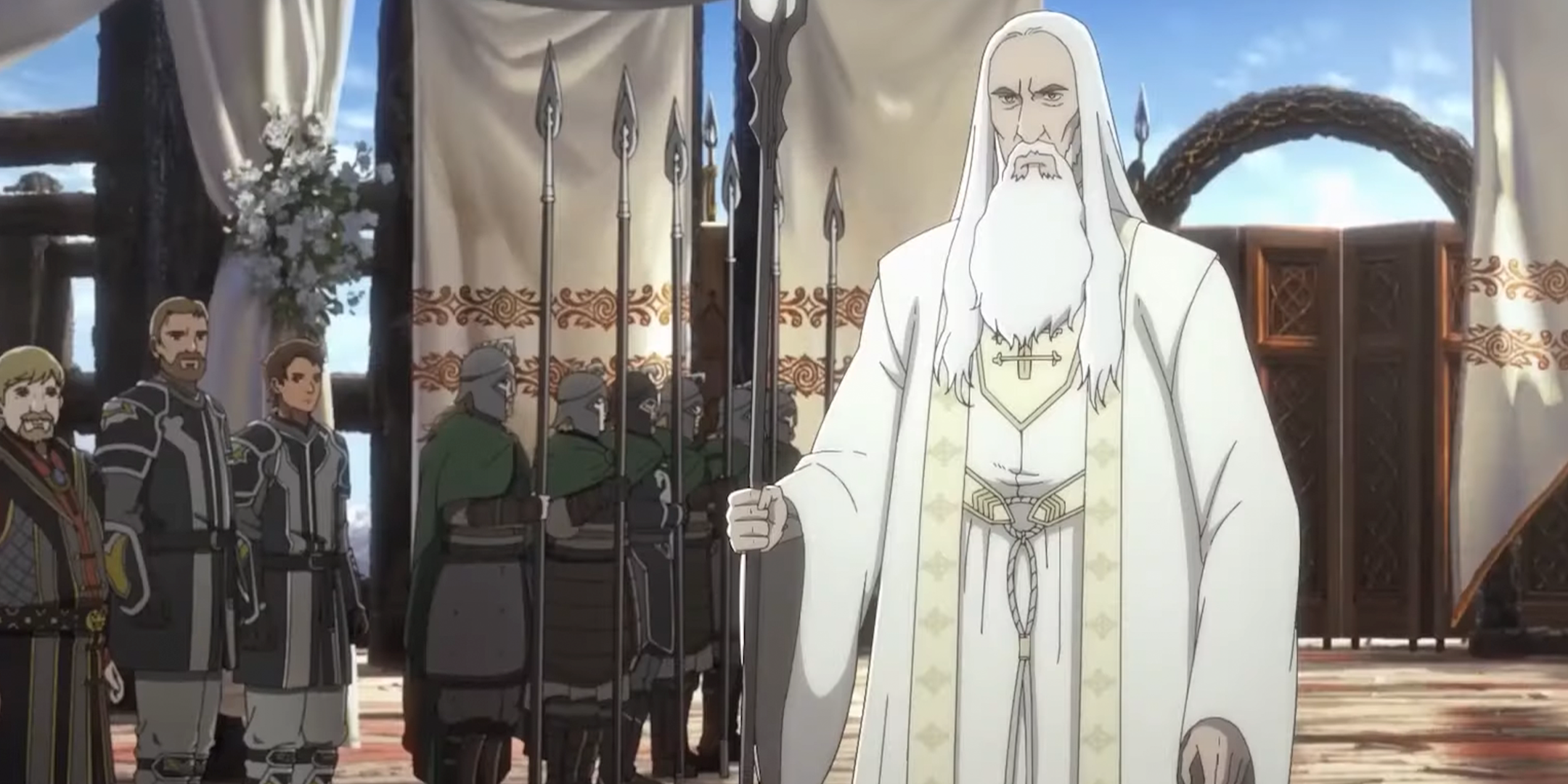 Saruman the White revealed in Lord of the Rings: War of the Rohirrim