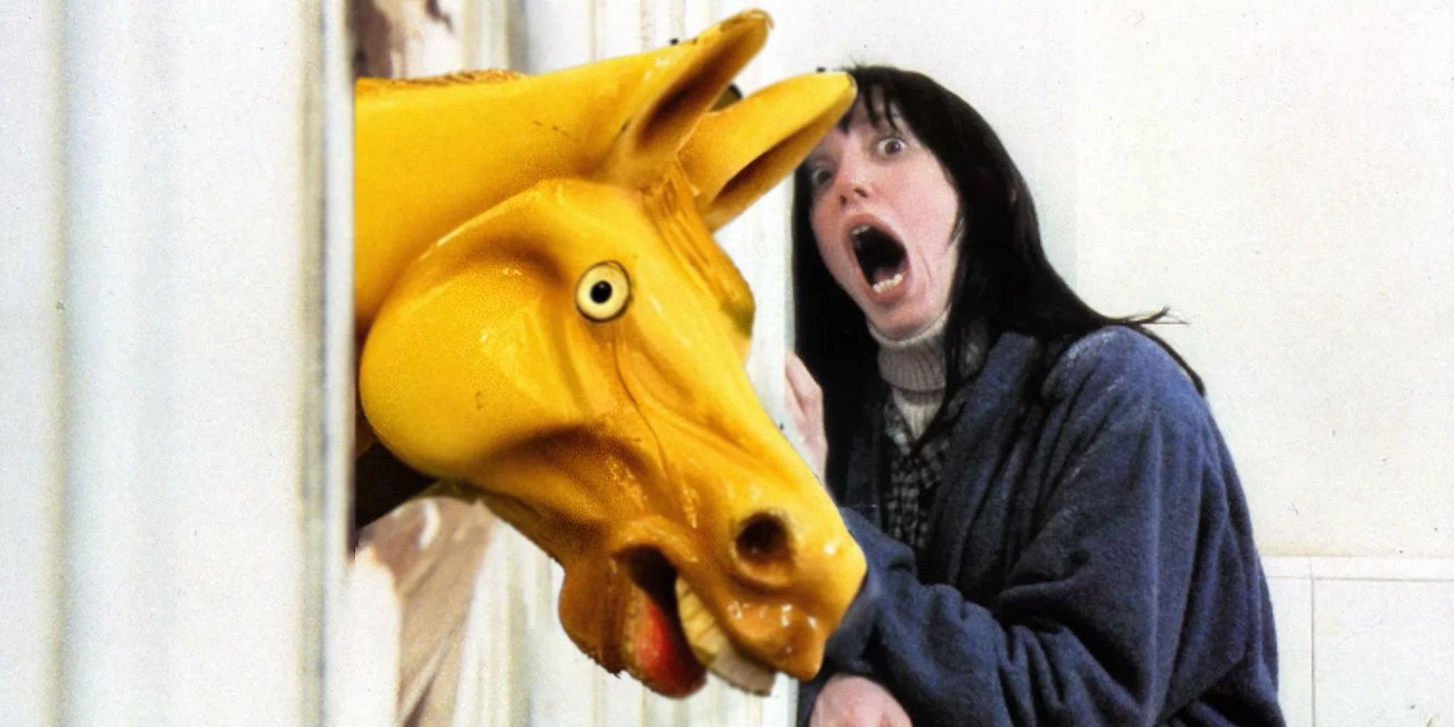 Horse Meme in The Shining