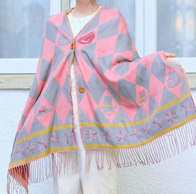 Studio Ghibli Re-Releases Its Winter-Perfect Totoro, Howl & Kiki Shawl Collection