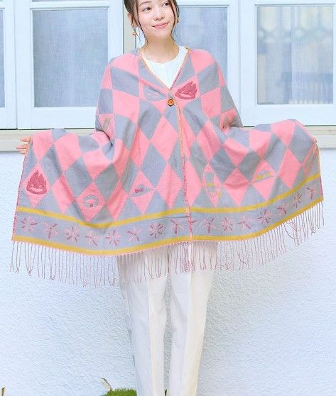 Studio Ghibli Re-Releases Its Winter-Perfect Totoro, Howl & Kiki Shawl Collection